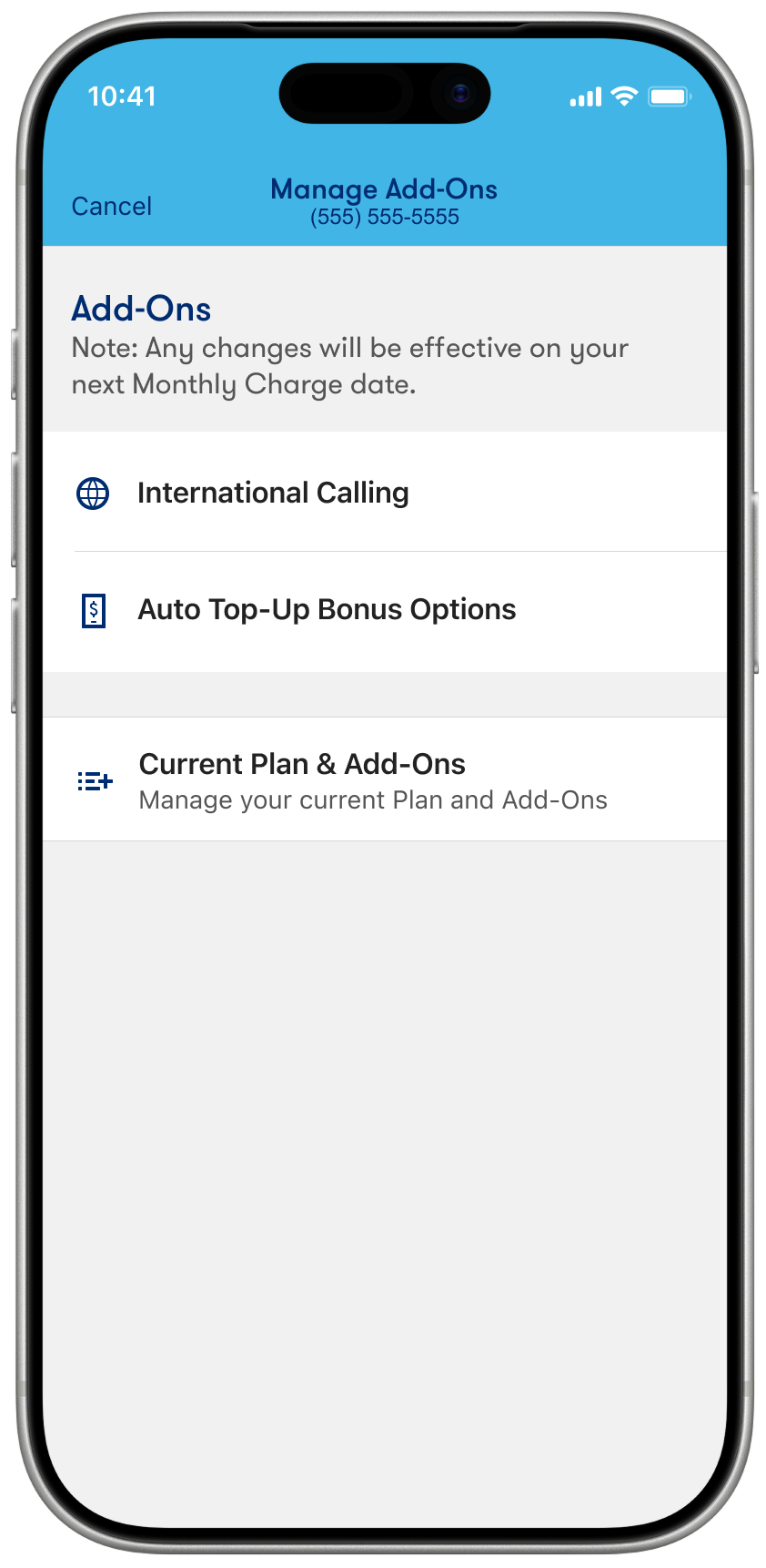 Manage your <br>Add-Ons